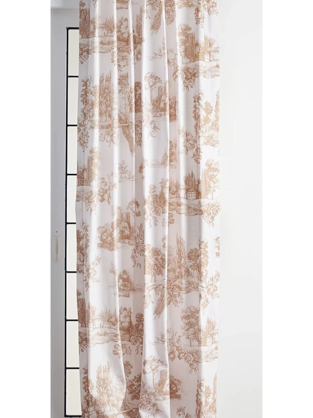 NWT Size 50x124” Maison d’Hermine French Inspired Bronze Trianon Curtains